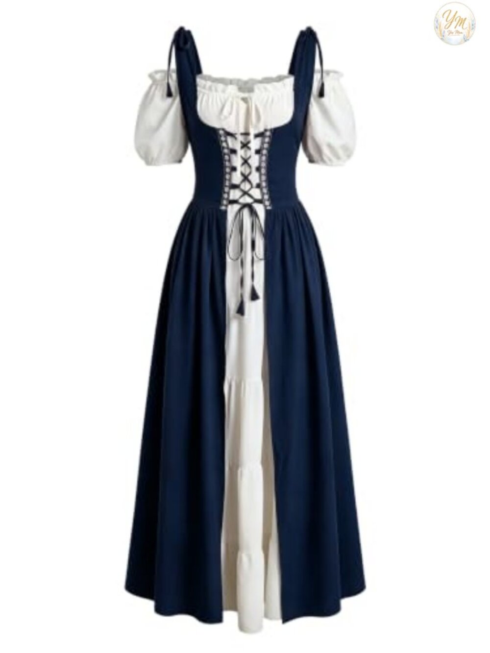 Renaissance Costume Medieval Dress Ren Faire Chemise Overdress